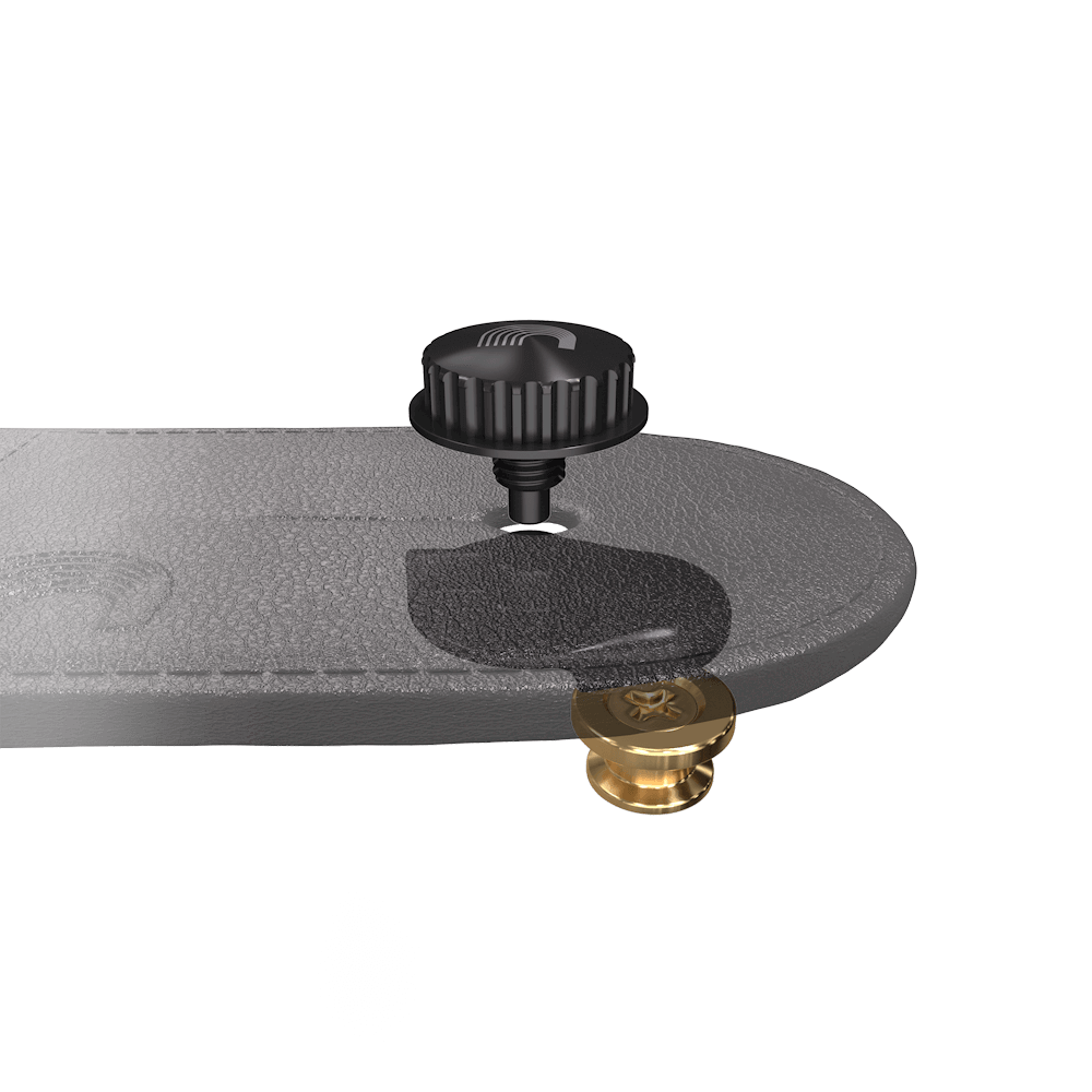 D'Addario | PW-SLS-03 | Universal Strap Lock System | Gold D'Addario | PW-SLS-03 | Universal Strap Lock System | Gold